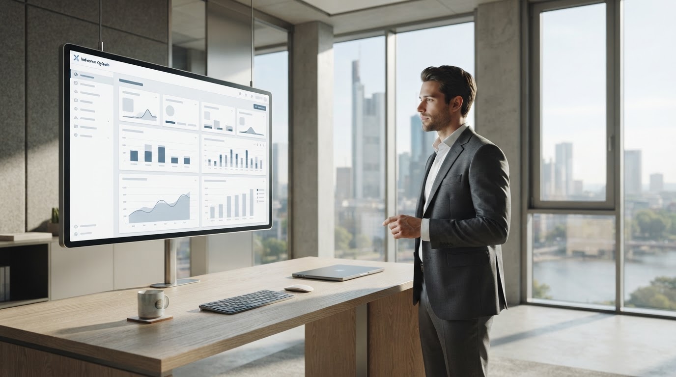 Xadvoren Qylenir Dashboard mit Echtzeit-Datenanalyse und Prognosemodellen